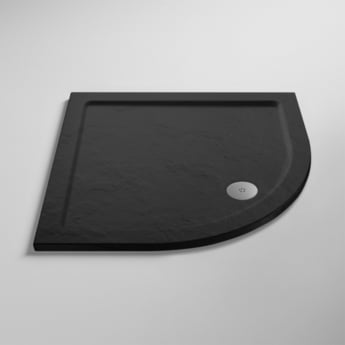 Pearlstone Grey Slate Effect 40mm Quadrant Shower Tray