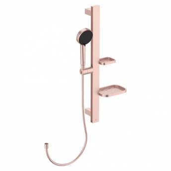 Ideal Standard Ceratherm Alu+ Shower Kit with 2 Function Shower Handset - Rose