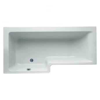 Ideal Standard Concept Idealform L-Shaped Shower Bath Left Hand 1700mm X 700mm/850mm 0 Tap Hole