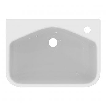 Ideal Standard I.Life S Semi Countertop Washbasin 500mm Wide - 1 Tap Hole