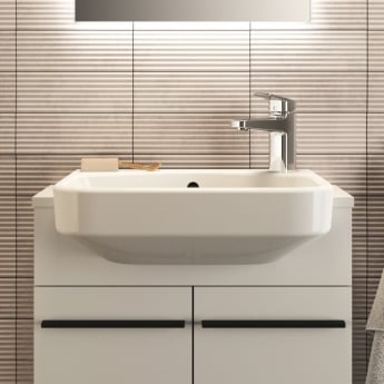 Ideal Standard I.Life S Semi Countertop Washbasin 500mm Wide - 1 Tap Hole