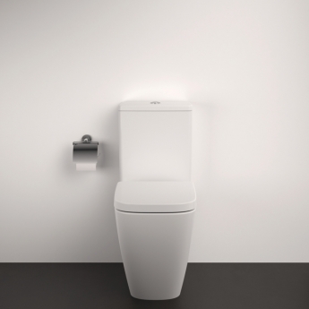 Ideal Standard I.Life B Rimless Close Coupled Toilet Pan with 4/2.6 Litre Cistern - Soft Close Seat