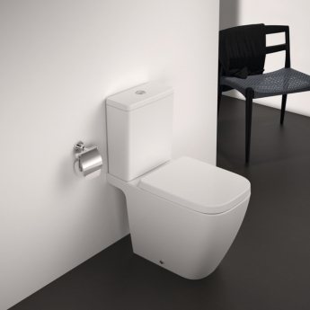 Ideal Standard I.Life B Rimless Close Coupled Toilet Pan with 4/2.6 Litre Cistern - Soft Close Seat