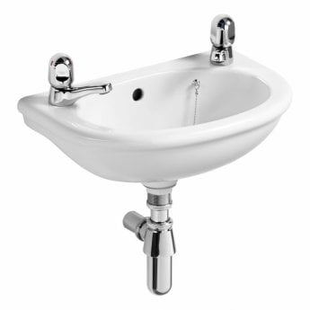 Ideal Standard Sandringham Dorex Wall Hung Basin | S2708W | 350mm | 2TH