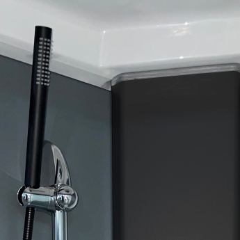 Insignia ECO Shower Cabin 800x800mm - Black Frame