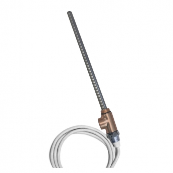 JTP Heating Element 200 Watts with T-Piece - Brushed Bronze