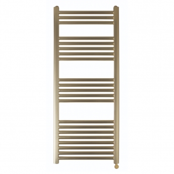 JTP Vos Brushed Finish Electric Designer Heated Ladder Towel Rail