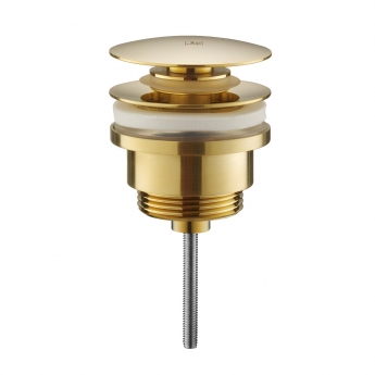 JTP Vos Basin Waste Brushed Brass - Slotted and Unslotted