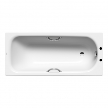 Kaldewei Saniform Plus Steel Enamel Bath with Twin Grips 1700mm x 750mm 2TH (inc Leg Set)