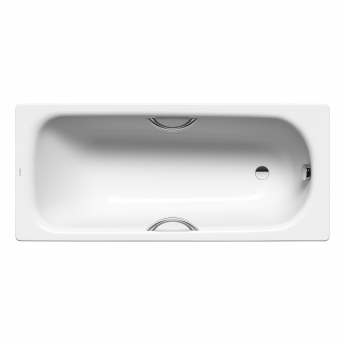 Kaldewei Saniform Plus Rectangular Steel Enamel Bath with Twin Grips