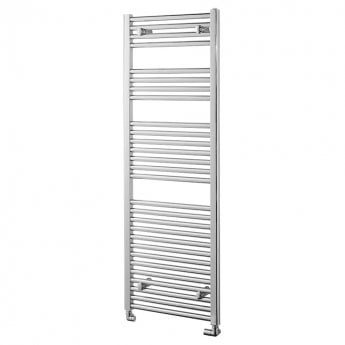 Heatwave Pisa Chrome Straight Heated Ladder Towel Rail