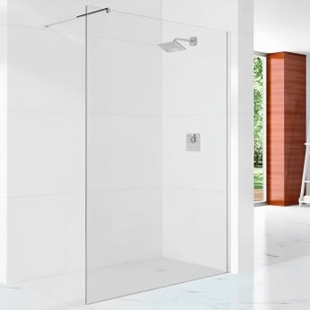 Merlyn 10 Series 2000mm Wet Room Glass Shower Screen