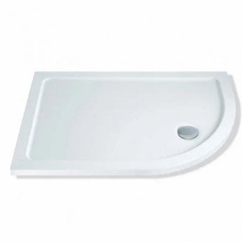 MX Elements 40mm Offset Quadrant Shower Tray (inc Waste)