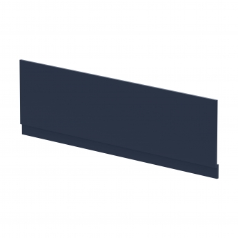 Nuie Arno Straight Bath Front Panel and Plinth 560mm H x 1800mm W - Satin Midnight Blue