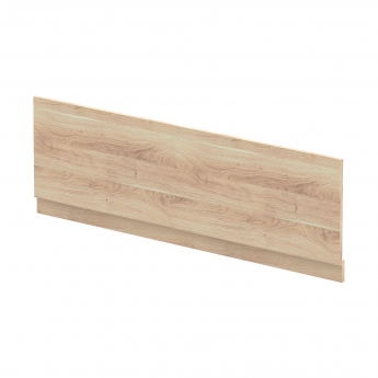 Nuie Arno Straight Bath Front Panel and Plinth 560mm H x 1800mm W - Bleached Oak