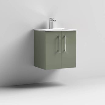 Arno 500mm 2-Door Wall Hung Vanity Unit