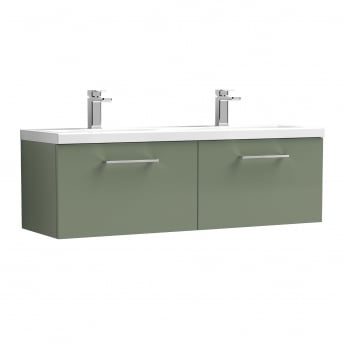 Arno Twin 1200mm 2-Drawer Wall Hung Vanity Unit