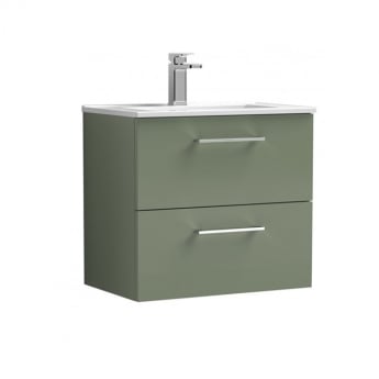 Arno 600mm 2-Drawer Wall Hung Vanity Unit