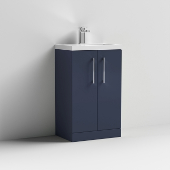 Arno Compact 500mm 2-Door Floor Standing Vanity Unit