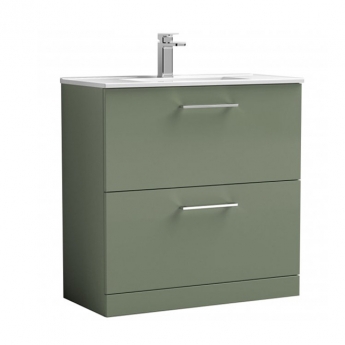 Arno 800mm 2-Drawer Floor Standing Vanity Unit