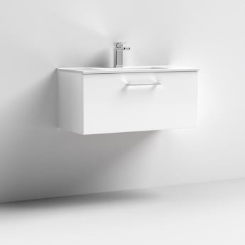 Arno 800mm 1-Drawer Wall Hung Vanity Unit