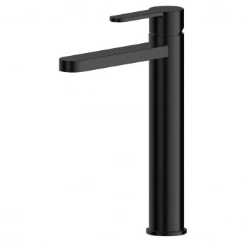 Nuie Arvan Tall Mono Basin Mixer Tap - Matt Black