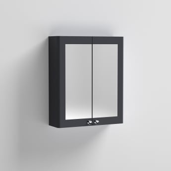 Classique 600mm 2-Door Mirrored Bathroom Cabinet