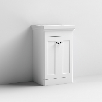 Classique Traditional 500mm 2-Door Floor Standing Vanity Unit