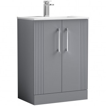 Deco 600mm 2-Door Floor Standing Vanity Unit