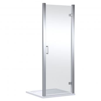 Lucie Chrome 8mm Hinged Shower Door