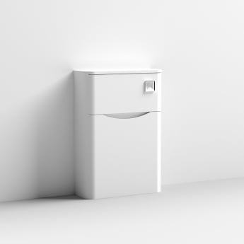 Nuie Lunar Back to Wall WC Toilet Unit 550mm Wide - Satin White