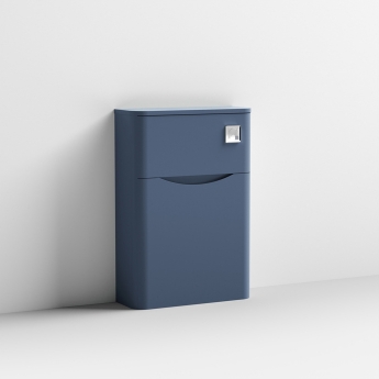 Nuie Lunar Back to Wall WC Toilet Unit 550mm Wide - Satin Blue