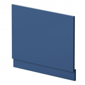 Nuie Blocks Straight Bath End Panel and Plinth 560mm H x 730mm W - Satin Blue