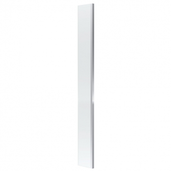 Nuie Wet Room Fixed Return Panel 1850mm High x 215mm Wide - 8mm Glass