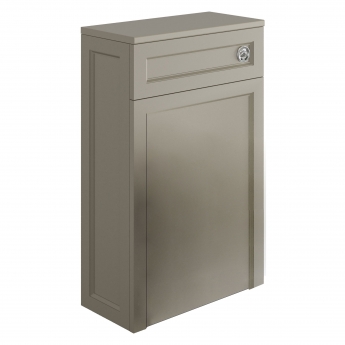 Orbit Harrogate Back to Wall WC Toilet Unit 550mm Wide - Dove Grey