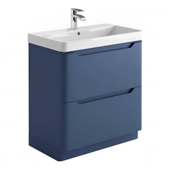 Orbit Ella 800mm 2-Drawer Floor Standing Vanity Unit