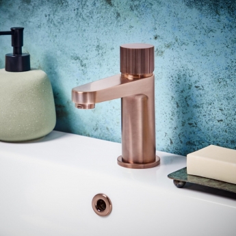 Orbit Koko Mini Basin Mixer Tap - Brushed Bronze