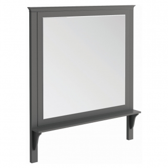 Orbit Harrogate Bathroom Mirror 1440mm H x 1200mm W - Spa Grey