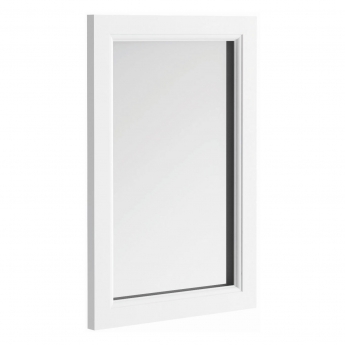 Orbit Harrogate Bathroom Mirror 900mm H x 600mm W - Arctic White