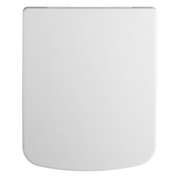 Nuie Square Toilet Seat | NCH198 | Square | Various | White