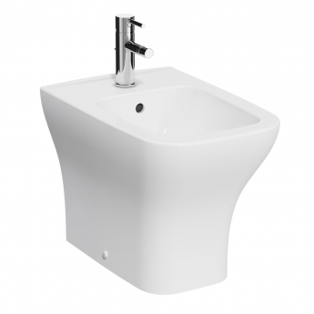 Prestige Eklipse Square Back to Wall Bidet 540mm Projection - 1 Tap Hole