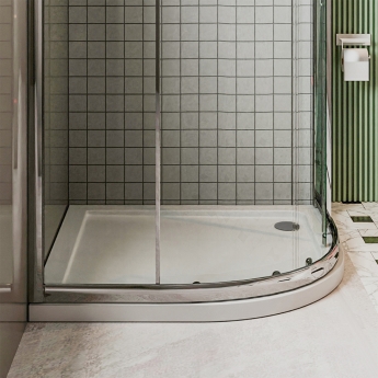 Prestige Foundation 45mm Quadrant Shower Tray