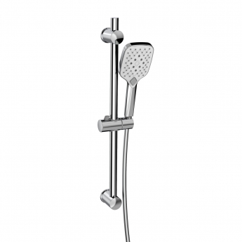 Prestige Kolt Thermostatic Round Bar Shower Valve with Shower Kit - Chrome