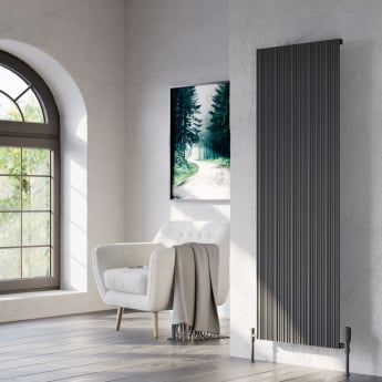 Prestige Quebec Vertical Aluminium Designer Radiator