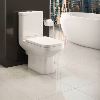 Prestige Trim Close Coupled Toilet with Cistern - Soft Close Seat