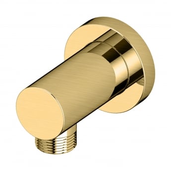 RAK Round Wall Outlet - Brushed Gold