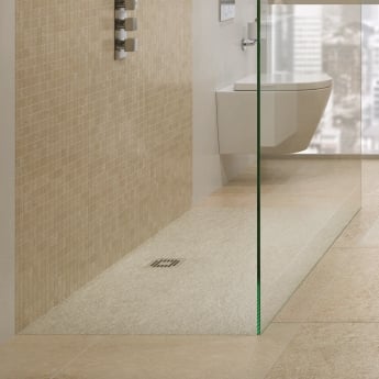 RAK Feeling Stone Effect 30mm Rectangular Shower Tray