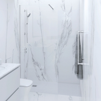 RAK Feeling 2000mm Wet Room Glass Shower Screen