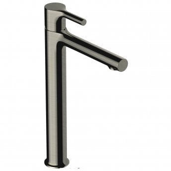 RAK Sorrento Tall Basin Mixer Tap Without Waste - Brushed Nickel