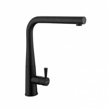 Rangemaster Conical Single Lever Kitchen Sink Mixer Tap - Matt Black